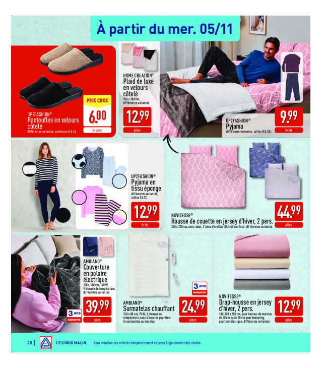 Aldi Dépliant 03.11.2025
