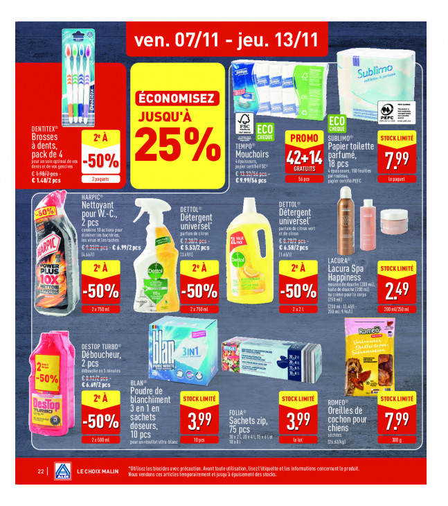 Aldi Dépliant 03.11.2025