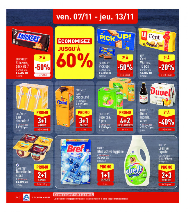 Aldi Dépliant 03.11.2025