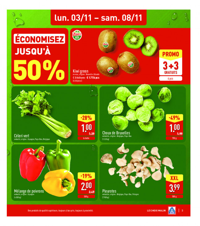 Aldi Dépliant 03.11.2025