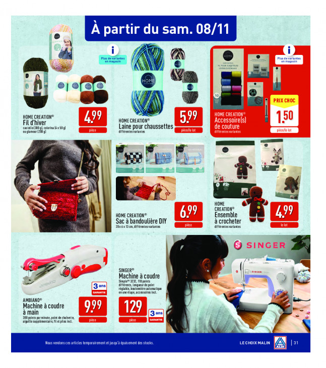 Aldi Dépliant 03.11.2025