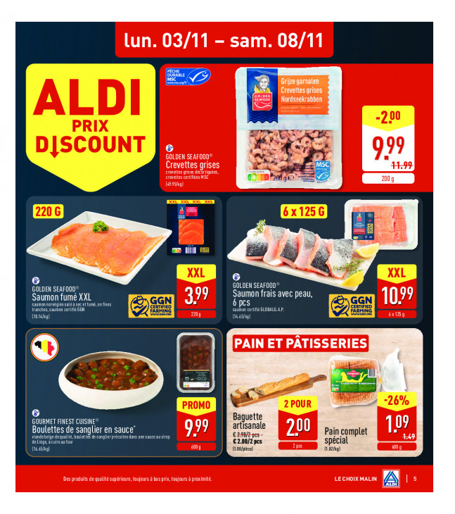 Aldi Dépliant 03.11.2025