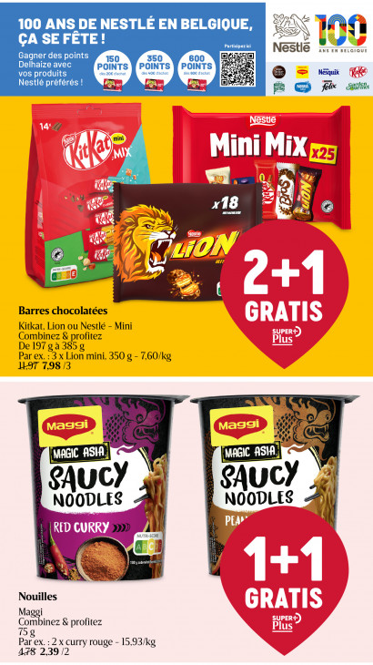 Delhaize Dépliant 30.10.2025