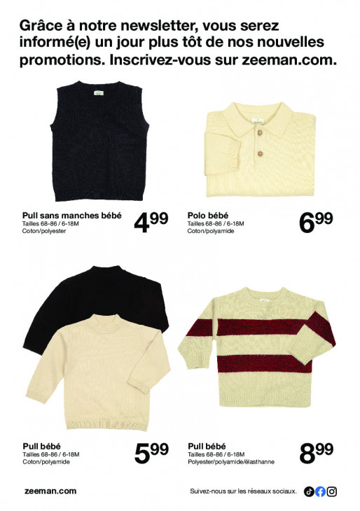 Zeeman Dépliant 01.11.2025