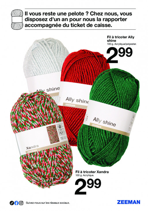 Zeeman Dépliant 01.11.2025