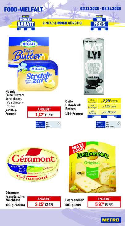 Metro Angebote ab 03.11.25 bis 08.11.25