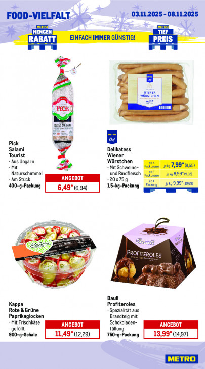 Metro Angebote ab 03.11.25 bis 08.11.25