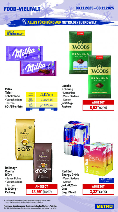 Metro Angebote ab 03.11.25 bis 08.11.25