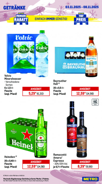 Metro Angebote ab 03.11.25 bis 08.11.25