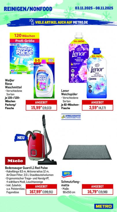 Metro Angebote ab 03.11.25 bis 08.11.25