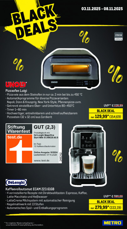 Metro Angebote ab 03.11.25 bis 08.11.25