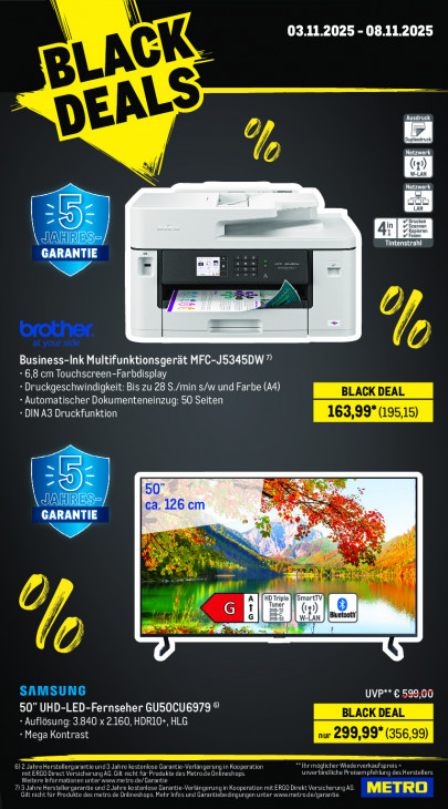 Metro Angebote ab 03.11.25 bis 08.11.25