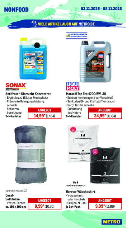 Metro Angebote ab 03.11.25 bis 08.11.25