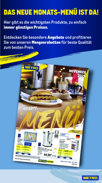 Metro Angebote ab 03.11.25 bis 08.11.25