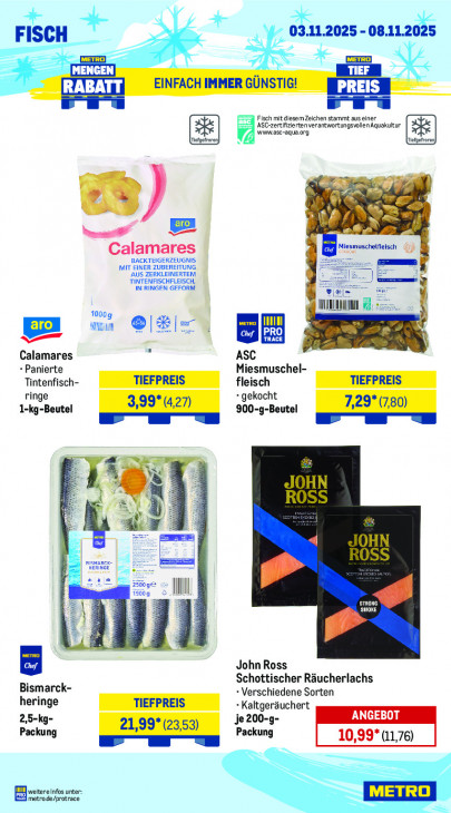 Metro Angebote ab 03.11.25 bis 08.11.25