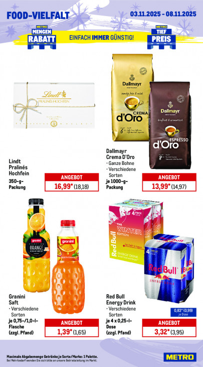 Metro Angebote ab 03.11.25 bis 08.11.25