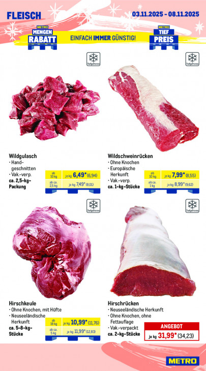 Metro Angebote ab 03.11.25 bis 08.11.25