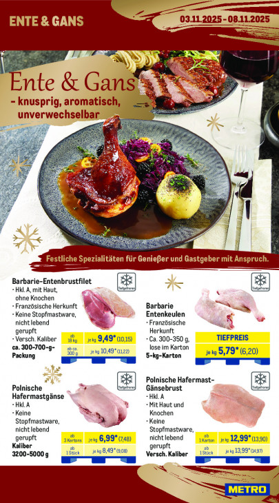 Metro Angebote ab 03.11.25 bis 08.11.25