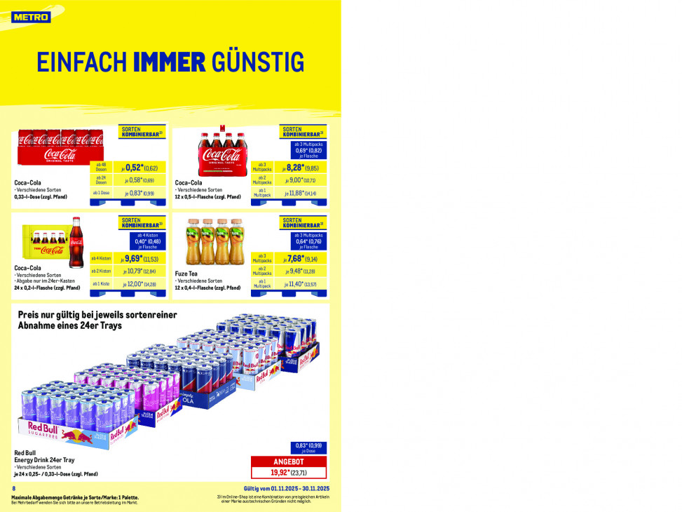 Metro Angebote ab 03.11.25 bis 08.11.25
