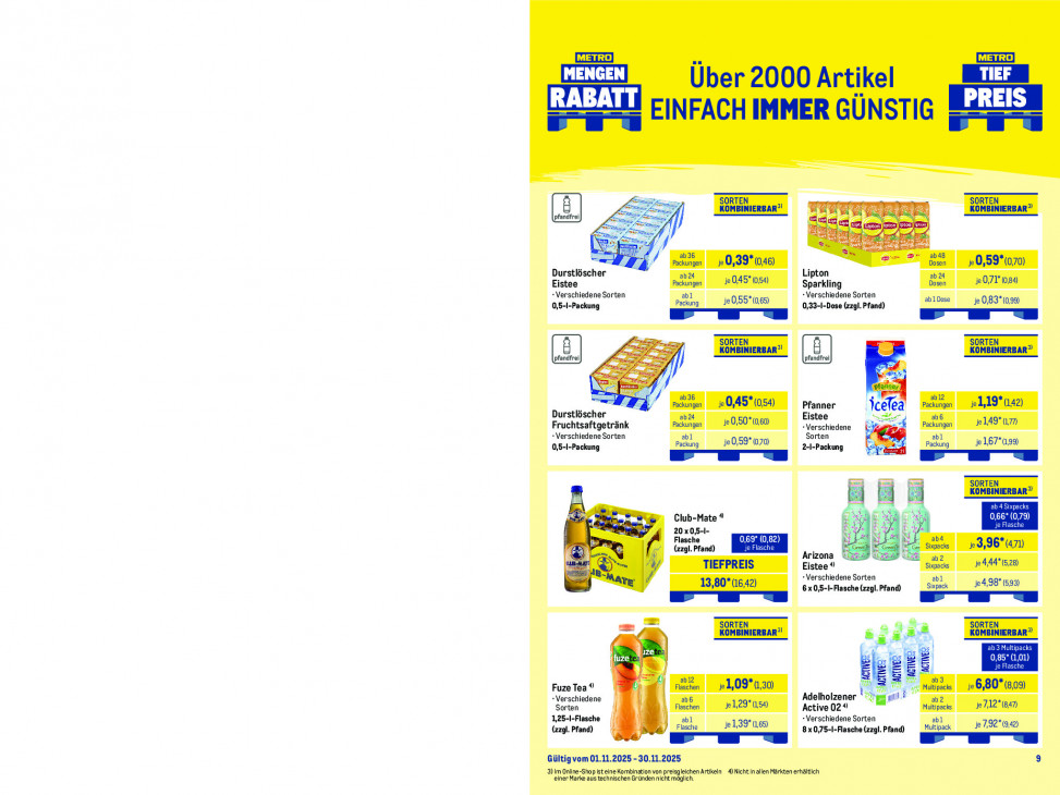 Metro Angebote ab 03.11.25 bis 08.11.25