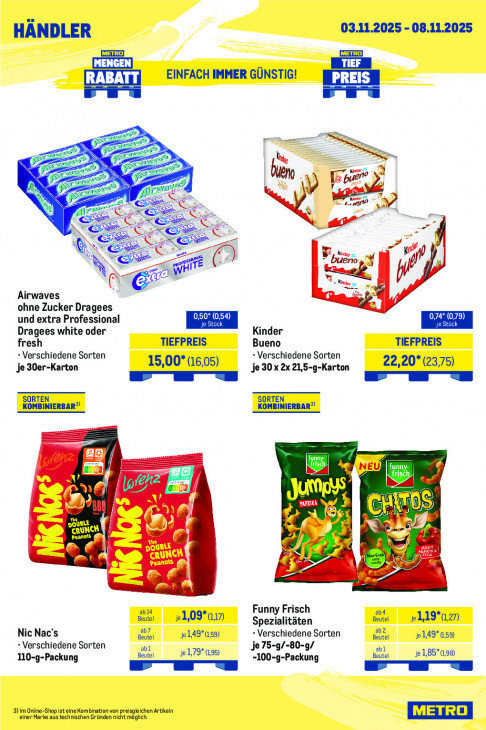 Metro Angebote ab 03.11.25 bis 08.11.25