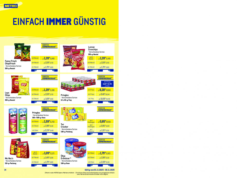 Metro Angebote ab 03.11.25 bis 08.11.25