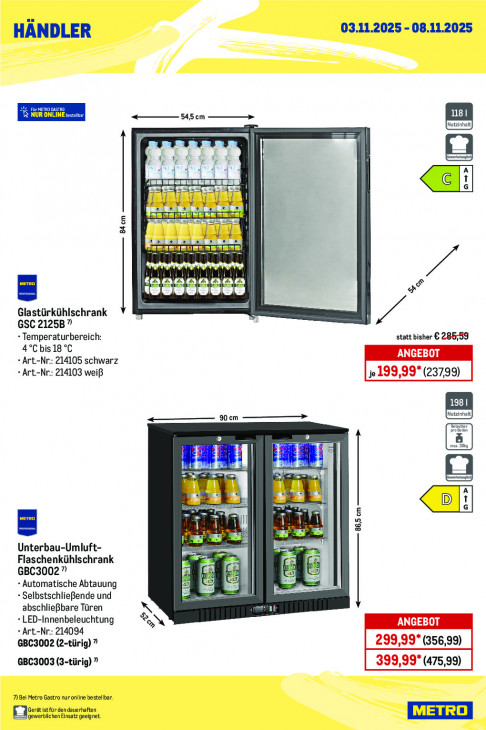 Metro Angebote ab 03.11.25 bis 08.11.25