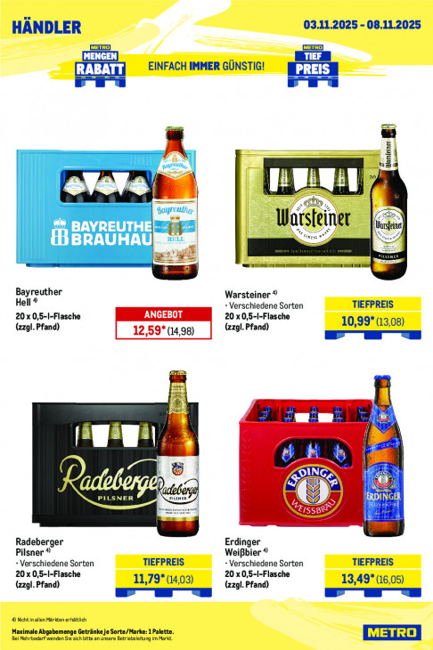 Metro Angebote ab 03.11.25 bis 08.11.25