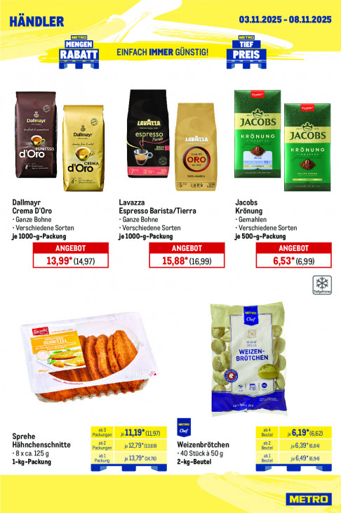 Metro Angebote ab 03.11.25 bis 08.11.25