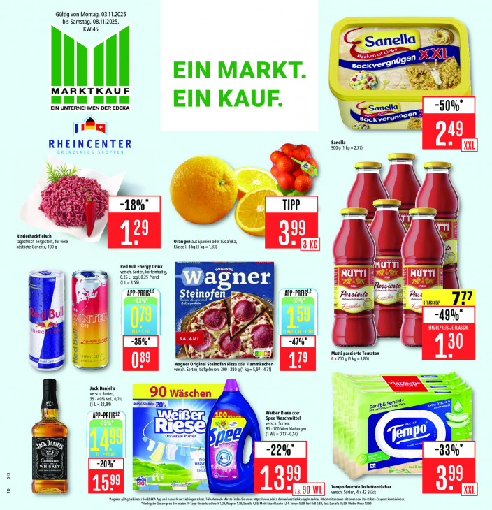Marktkauf Angebote ab 03.11.25 bis 08.11.25