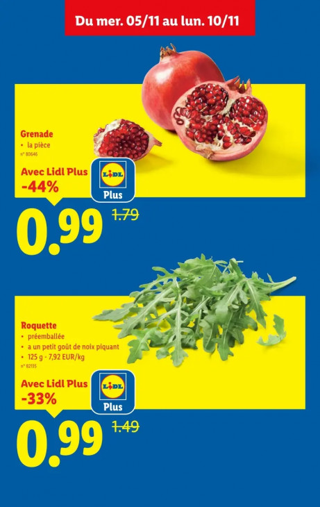 Lidl Dépliant 05.11.2025