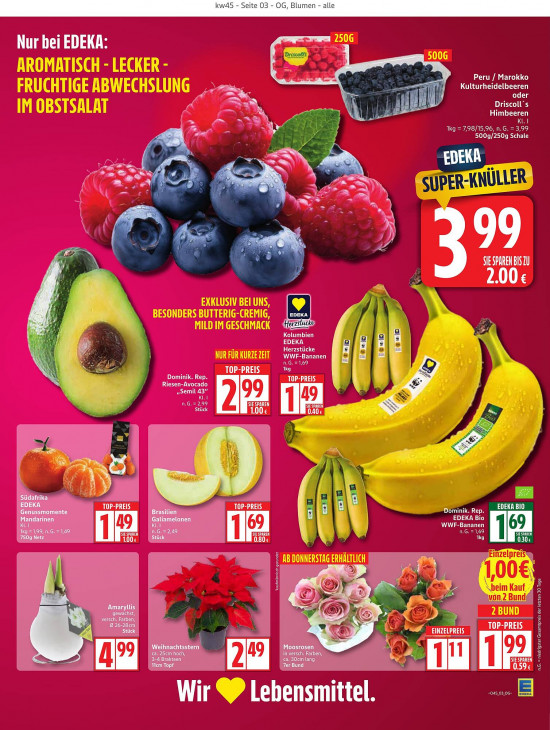 Edeka Angebote ab 03.11.25 bis 08.11.25
