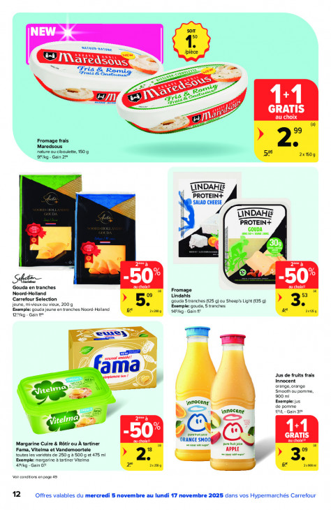 Carrefour Dépliant 05.11.2025