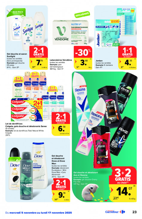 Carrefour Dépliant 05.11.2025