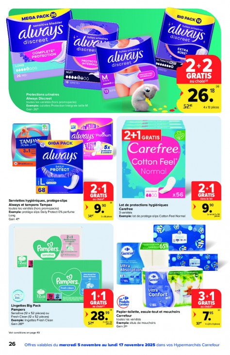 Carrefour Dépliant 05.11.2025