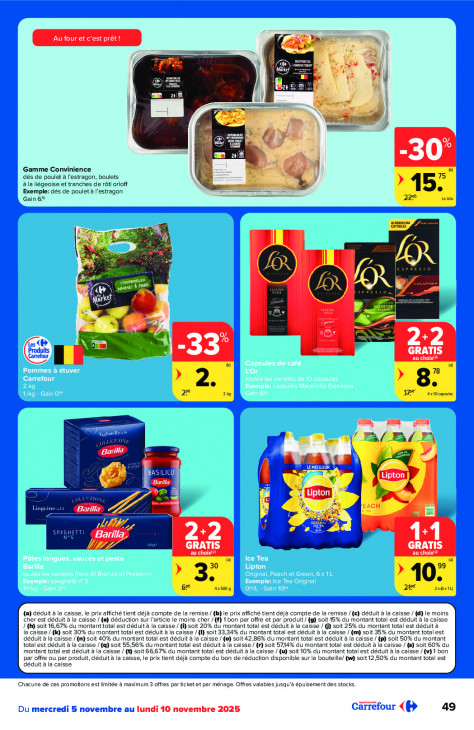 Carrefour Dépliant 05.11.2025