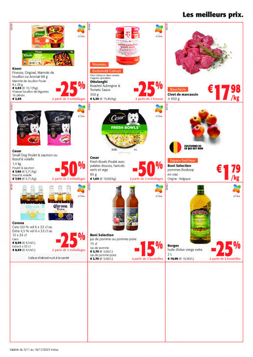 Colruyt Dépliant 05.11.2025