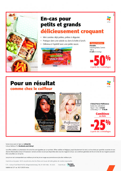 Colruyt Dépliant 05.11.2025