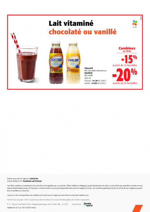 Colruyt Dépliant 05.11.2025