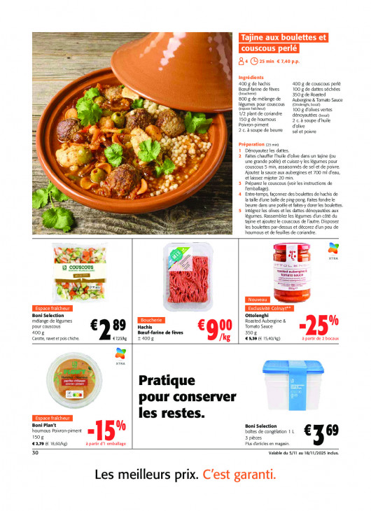 Colruyt Dépliant 05.11.2025