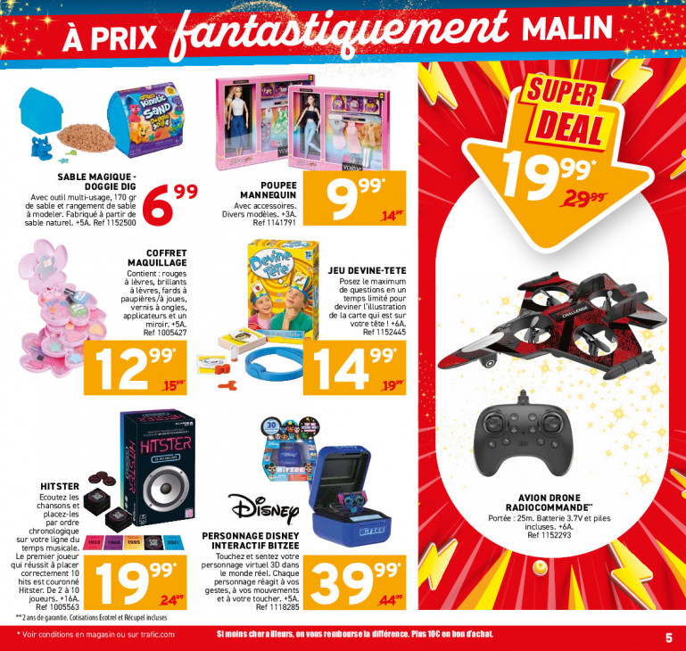 Trafic Dépliant 05.11.2025