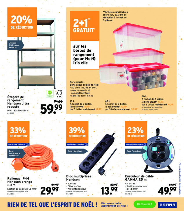 Gamma Dépliant 05.11.2025