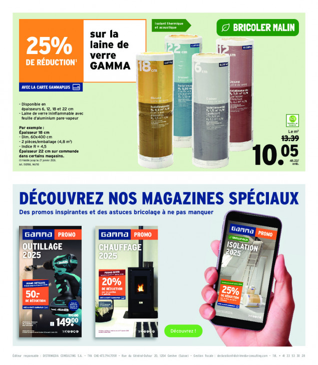 Gamma Dépliant 05.11.2025