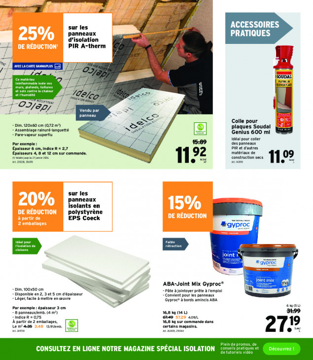 Gamma Dépliant 05.11.2025