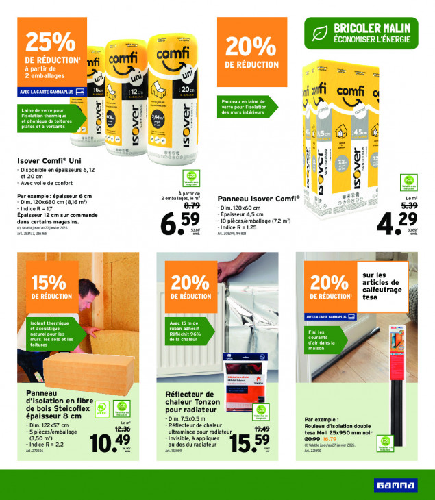 Gamma Dépliant 05.11.2025