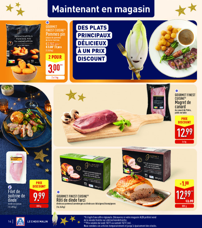 Aldi Dépliant 10.11.2025
