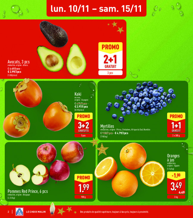 Aldi Dépliant 10.11.2025