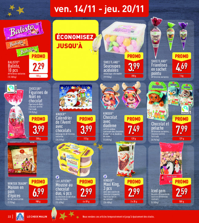 Aldi Dépliant 10.11.2025