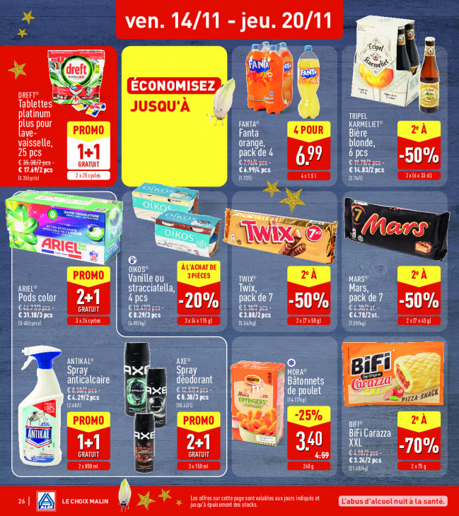 Aldi Dépliant 10.11.2025