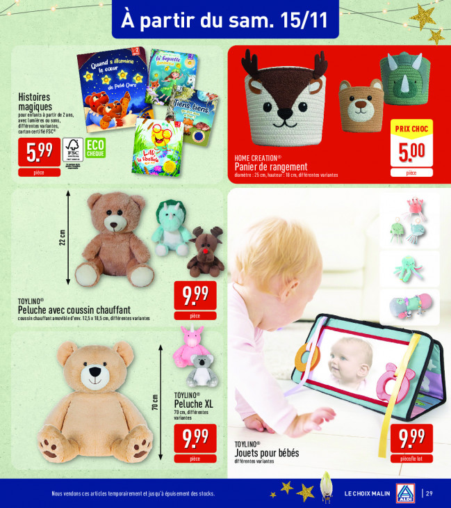 Aldi Dépliant 10.11.2025